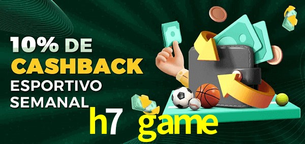 10% de bônus de cashback na h7 game