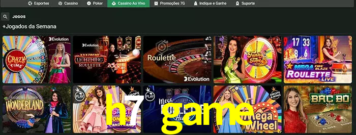 h7 game bet